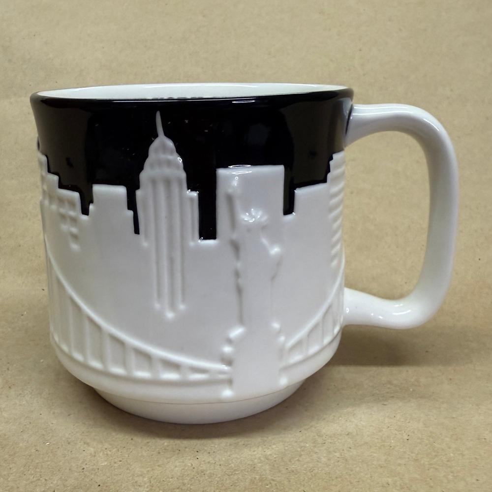 Starbucks New York City Yellow Taxi Relief Mug-2010